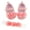 Pink, variant on Cathalem 8 Toddler Dress Shoes Girls Shoes Flowers Princess Solid Prewalker Soft Headband Girls Baby Toddler Baby Shoes Shoes Red 12 Months