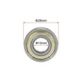 thumbnail image 4 of Uxcell 6001ZZ Deep Groove Ball Bearings Z2 12mmx28mmx8mm Double Shielded Chrome Steel 2pcs, 4 of 4