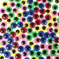 thumbnail image 1 of Xiao Hua 300 piezas de 12 mm de ojos saltones multicolores autoadhesivos redondos de plástico para manualidades, accesorios para manualidades y álbumes de recortes., 1 of 5
