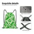thumbnail image 4 of Gaeub Green Lizard Drawstring Backpack Bag Sport Gym Sackpack Heavy Duty String Backpack for Men Women-Medium, 4 of 6