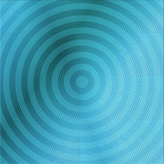 Ahgly Company Machine Washable Indoor Square Transitional Dark Turquoise Green Area Rugs, 8' Square