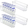 thumbnail image 1 of Juego de recipientes para almacenamiento de leche materna Vtopmart, 4 piezas, transparentes, 1 of 7