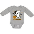 thumbnail image 3 of Inktastic Little Ghost 1st Birthday Boys or Girls Long Sleeve Baby Bodysuit, 3 of 5