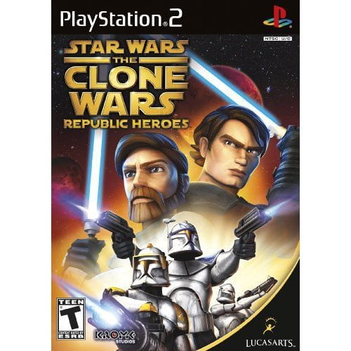Star Wars The Clone Wars Republic Heroes Ps2 Walmart Com