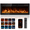 60in(APP), variant on Patiosunny 60" Electric Fireplace Recessed and Wall Mounted, Ultra-Thin Fireplace Heater, Touch Screen, Low Noise, 6-Level Flame Speed, 12-Kind Carbon Bed Colors, 24H-Timer, with Logs, Crystal, Black