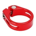 thumbnail image 3 of Metal Seatpost Clamp, 34.9MM Ultra Light Bike Seats Post Clamp CNC Process  For Most Bikes Red,Gold, 3 of 8