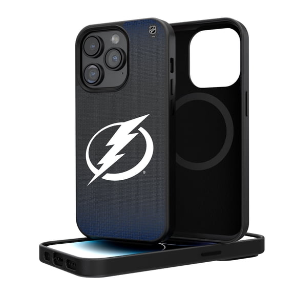 Tampa Bay Lightning Linen Logo iPhone Magnetic Bump Case