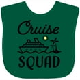 thumbnail image 3 of Inktastic Cruise Squad with Vector Cruise Ship and Palm Trees Boys or Girls Baby Bib, 3 of 4