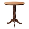 thumbnail image 5 of Pemberly Row 36" Round Dining Table With 12" Leaf in Brown, 5 of 8