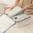 thumbnail image 4 of Travelhouse 7 Pcs Set Packing Cubes for Travel Suitcase Luggage Organizer Bags.Beige, 4 of 11