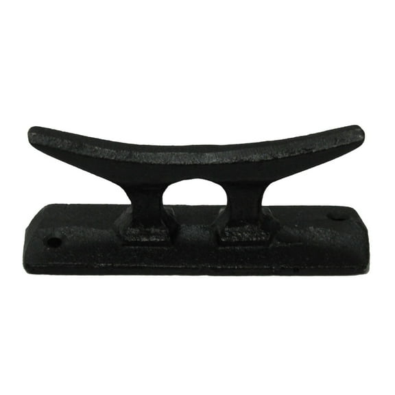 Black Metal Boat Cleat Wall Hook Nautical Hat Rack Beach Towel Hanger Home Decor