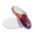 thumbnail image 3 of KLL Sunset Cloud Corgi Pattern Adult Unisex Cozy Slippers,Fuzzy Slip-on Slippers TPR Sole Slippers Comfort Plush Home Footwear for Indoor & Outdoor-39/40, 3 of 7