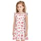thumbnail image 1 of Fotbe Hearts Vestido de Dormir para Niñas de 3 a 10 Años, Mangas Cortas, Estilo Princesa, Pijama Camisón con Mangas Voladas-Large, 1 of 6