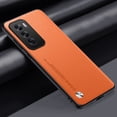 thumbnail image 1 of Luxury PU Leather Case For OPPO Reno 12 Pro Back Cover Matte Silicone Full Protection Phone Case For OPPO Reno 12 5G Reno12 Pro Orange Reno 12 5G, 1 of 6