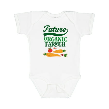 

Inktastic Farming Future Organic Farmer Gift Baby Boy or Baby Girl Bodysuit