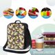 thumbnail image 4 of Fotbe Ladybugs And Flowers On A Wooden Lonchera Bolsa de Almuerzo para Hombres y Mujeres, Lonchera de Gran Capacidad, Bolsa de Almuerzo Reutilizable, Bolsa Térmica Aislante, 4 of 7