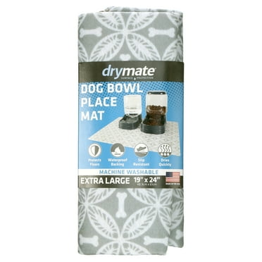 Pet Bowl Place Mat, Dog Pet Bowl Mat, Gravity Pet Feeder Mat