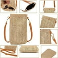 thumbnail image 5 of KAWELL Small Crossbody Straw Purse Lightweight Summer Beach Phone Bag for Women, 5 of 5