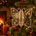 thumbnail image 6 of Christmas Butterfly Cash Wallet Gift Ornaments, Clear Christmas Money Holders, Stocking Stuffers, Xmas Tree Hanging Decorations, Indoor Outdoor Decor for Christmas Tree Window Wall, 6 of 8