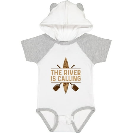 

Inktastic Kayaking River is Calling Kayak Gift Baby Boy or Baby Girl Bodysuit