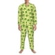 thumbnail image 3 of Balery Funny Frogs Pijama para Hombre de Dos Piezas con Manga Larga, Conjunto de Dormir y Descanso Suave con Bolsillos-Medium, 3 of 7