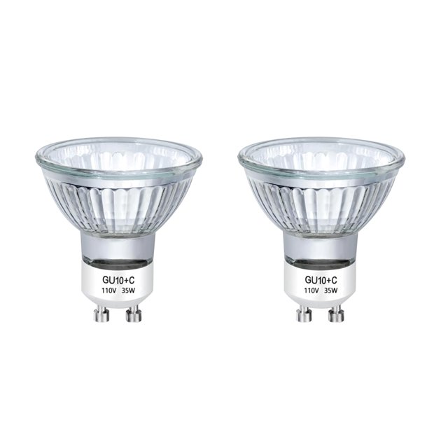 Bombillas halógenas MOFALA para calentar velas, 35 W, 110 V, 2 unidades, para calentador de cera