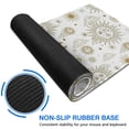 thumbnail image 6 of Long Mouse Pads for Desk,White Sun Moon Cloud Star Pattern Desk Mats on Top Of Desks, Desk Mouse Pad Extra Large with 3mm Non-Slip Base and Stitched Edge for Gaming,Office,Work,Home 31.5"x11.8", 6 of 6