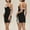 Black, variant on Sakmal Moo Moos for Women Long Plus Size Night Dress Black Sleeveless Nightgowns for Women L