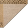 thumbnail image 3 of Liora Manne Sahara Area Rug 100% Polypropylene Indoor Outdoor Natural Block Print, 3 of 5