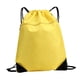 thumbnail image 5 of Mochila con cordón, bolsa de baloncesto, mochila de gran capacidad, bolsa de natación, mochila deportiva con cordón para gimnasio, senderismo, viajes Amarillo, 5 of 8