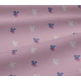 thumbnail image 5 of oneOone Viscose Jersey Pastel Pink Fabric Leaves Block Craft Projects Decor Fabric Printed By The Yard 60 Inch Wide, 5 of 5