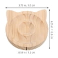thumbnail image 2 of COOPHYA 2pcs Bead Bracelet Board Designed For DIY Crafting With Portable Storage In Beige Wood, 2 of 6