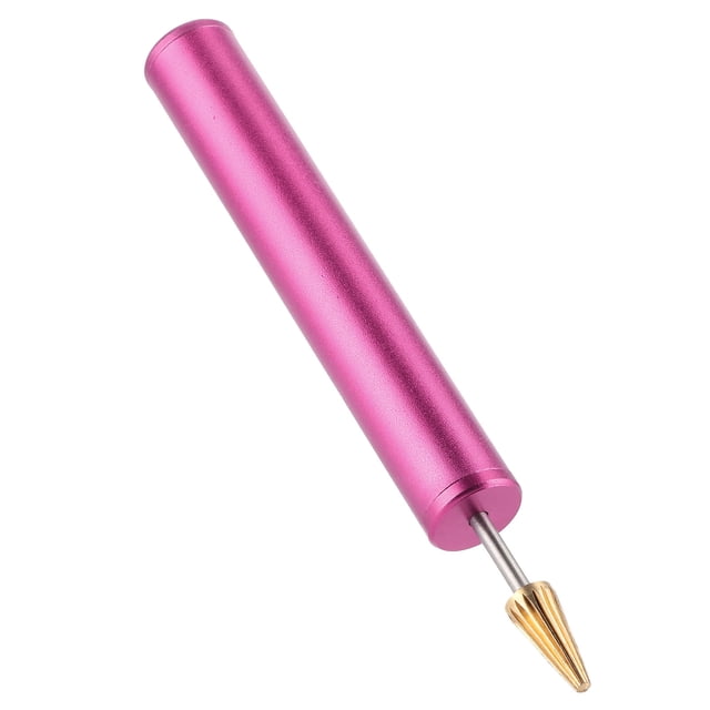 Leather Edge Dye Pen Applicator, Edge Treatment Roller, Colorful High Strength Alloy Housing Practical Fabrics For Leather Craft Red