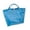 Blue#013, variant on Soft Glossy PVC Tote Bag for Women, White, Lightweight Large Handbag for Daily Shopping Commute