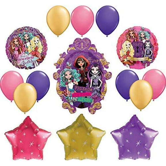 Ever After High Party Supplies Birthday Balloon Bouquet Decoration