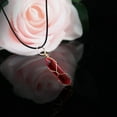 thumbnail image 2 of Red Carnelian Crystal Pixiu Healing Pendant Necklace Natural Stone Gemstone Fox Protection Agate Chakra for Women Unisex Friendship Lucky Jewelry, 2 of 2