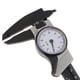 thumbnail image 3 of Calibrador Vernier de plástico de 150 mm y 6 pulgadas, calibre deslizante de 0,01 mm, sistema métrico Blanco, 3 of 8