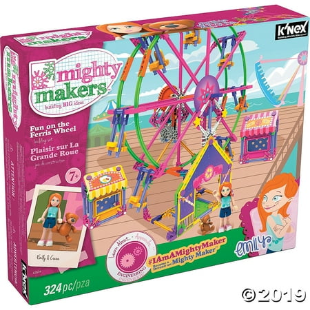 Mighty Makers Fun on the Ferris Wheel Building Set