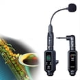 thumbnail image 2 of de Micrófono Inalámbrico UHF para Saxofón, Instrumentos de Pinza, Micrófono de Radio Profesional para Presentaciones en Escena B, 2 of 5