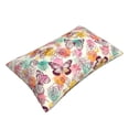 thumbnail image 3 of Fotbe Butterflies and Roses Pillow Cases - Envelope Closure - Luxury, Extra Soft, Cooling Pillow Covers - Wrinkle, Fade, Stain Resistant-20"x30", 3 of 9