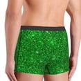 thumbnail image 5 of Disketp Green Glitter Men'S Boxer Briefs,Soft And Breathable Cotton Underwear With Comfortflex Waistband, 5 of 9