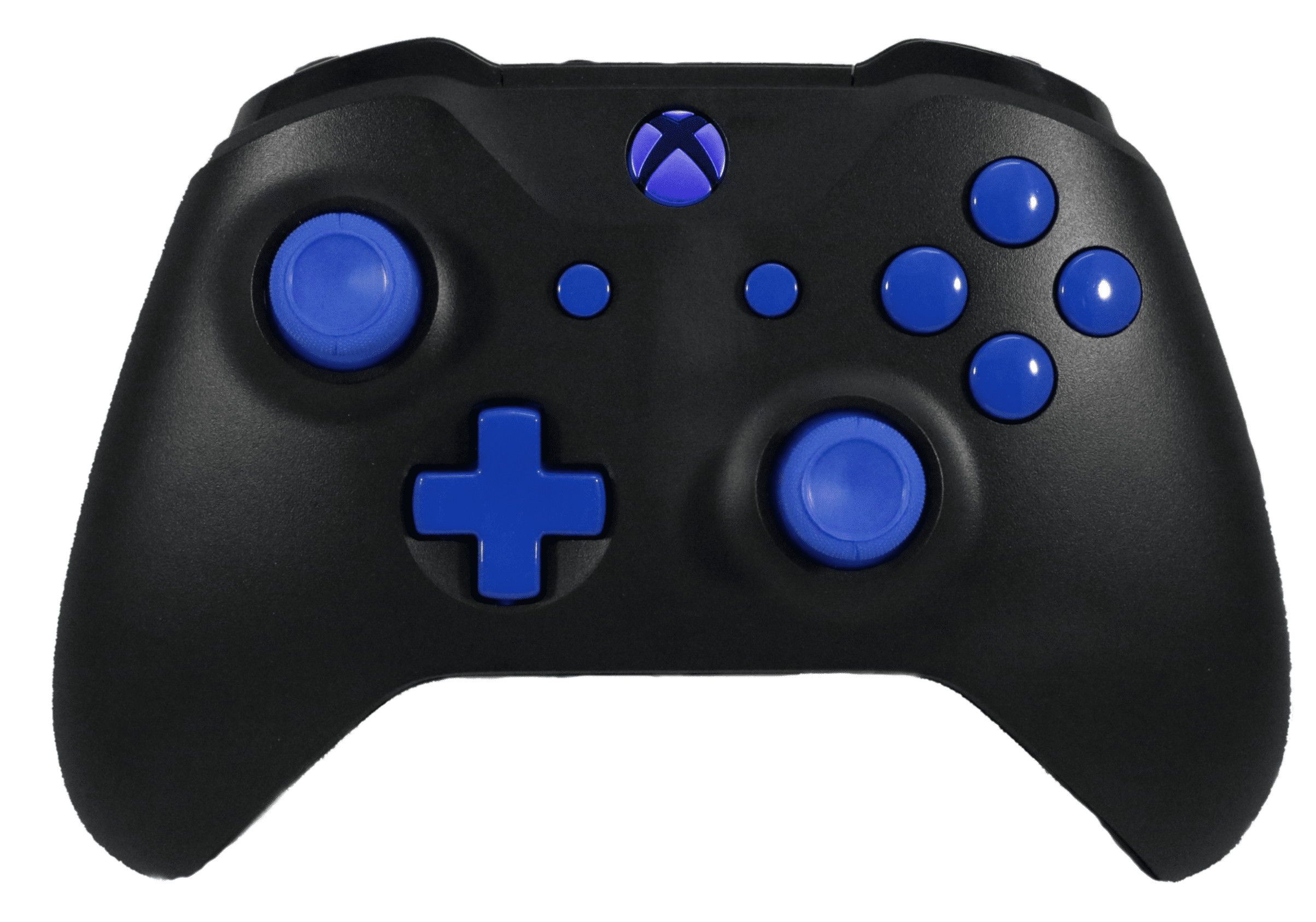 Xbox One Modded Rapid Fire Controller Blue Led S Custom Blue Buttons Drop Shot Jump Shot Quick Scope Compatible Call Of Duty All Games Walmart Com Walmart Com