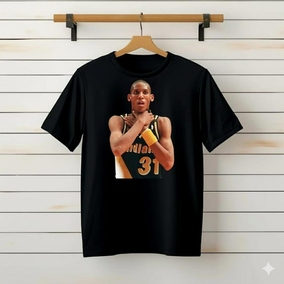 Reggie Miller Choke Retro Basketball ###TeaBagTeaHouse, Unsiex Shirt