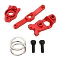 thumbnail image 2 of Conjunto de dirección RC piezas de mejora de aleación de aluminio para coches Traxxas E Revo VXL Summit 1/16 RC rojo, 2 of 12