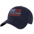 thumbnail image 2 of We The People American Flag Hat – Patriotic Baseball Cap for Men Women (Black), 2 of 10