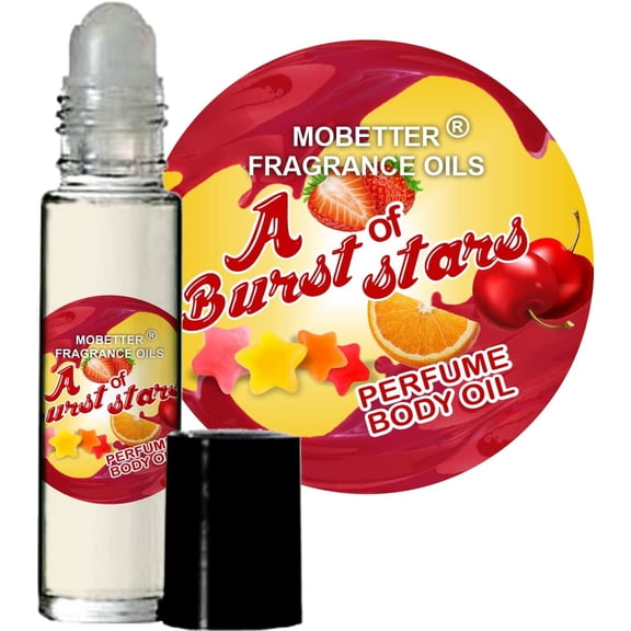 MOBETTER FRAGRANCE OILS A Burst of Stars Perfume Fragrance Body Oil Unisex