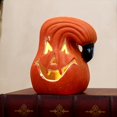 thumbnail image 2 of Calabaza Decorativa con Luz LED para Exteriores, Lámpara de Calabaza de Halloween A Pilas, Calabaza Iluminada B, 2 of 5