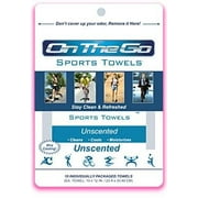 On The Go Towels, Unscented, 10 ct.