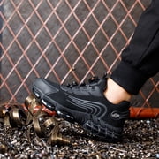 Steel Toe Shoes Sneakers For Men Indestructible work Shoes Puncture Proof Lightweight Comfortable Industrial Slip On Safety Shoes