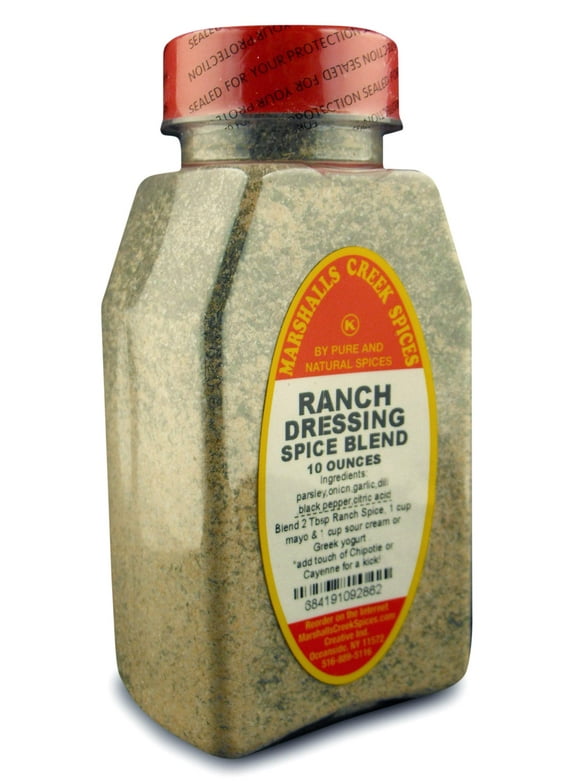 MarshallS Creek Spices Ranch Dressing Spice Blend With No Salt, 10 Ounce
